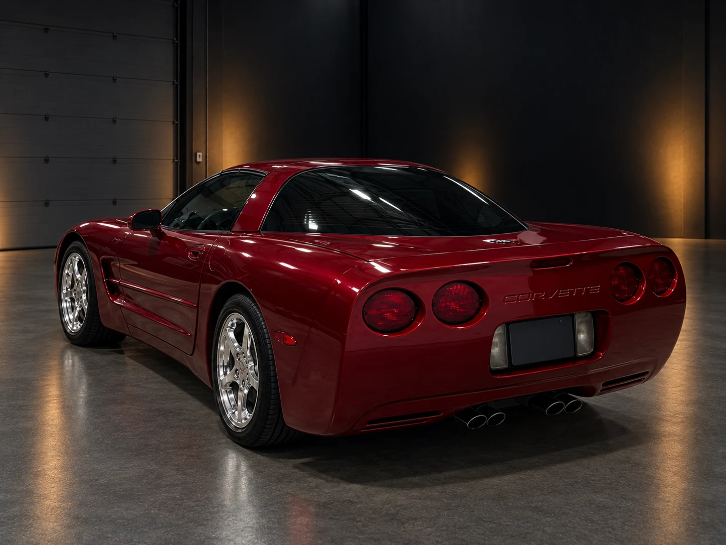 Chevrolet Corvette · Window-tint project from the PLM Our Work collection.